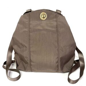 Baggallini Mendoza Convertible Backpack in Mushroom